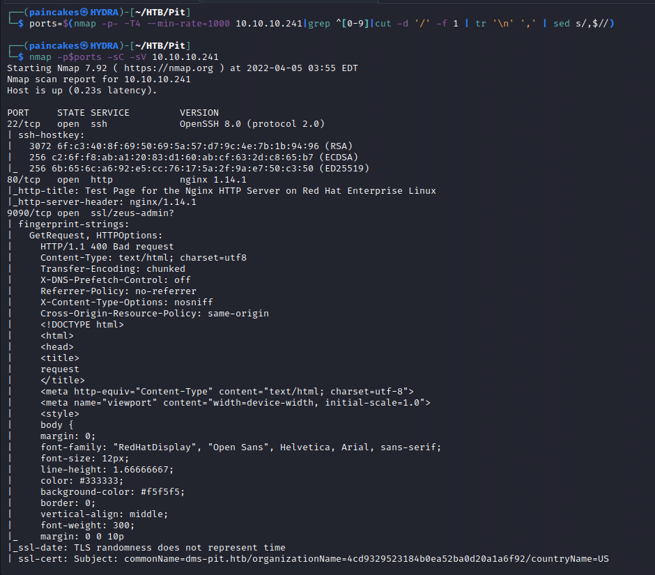 nmap