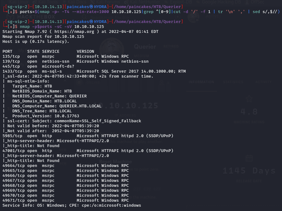 nmap