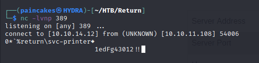 Return