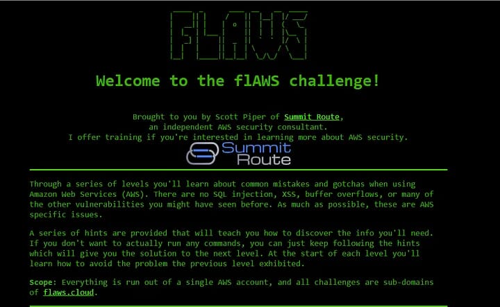 flAWS1-Intro
